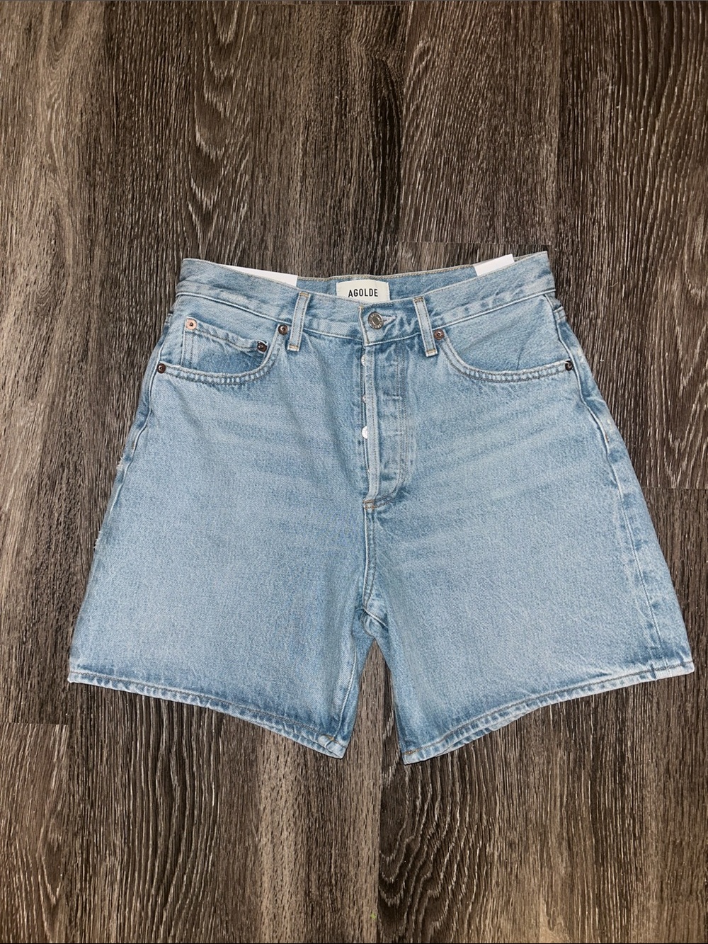AGOLDE Dame Shorts - New With Tags - Size 26 - Picture 4 of 11